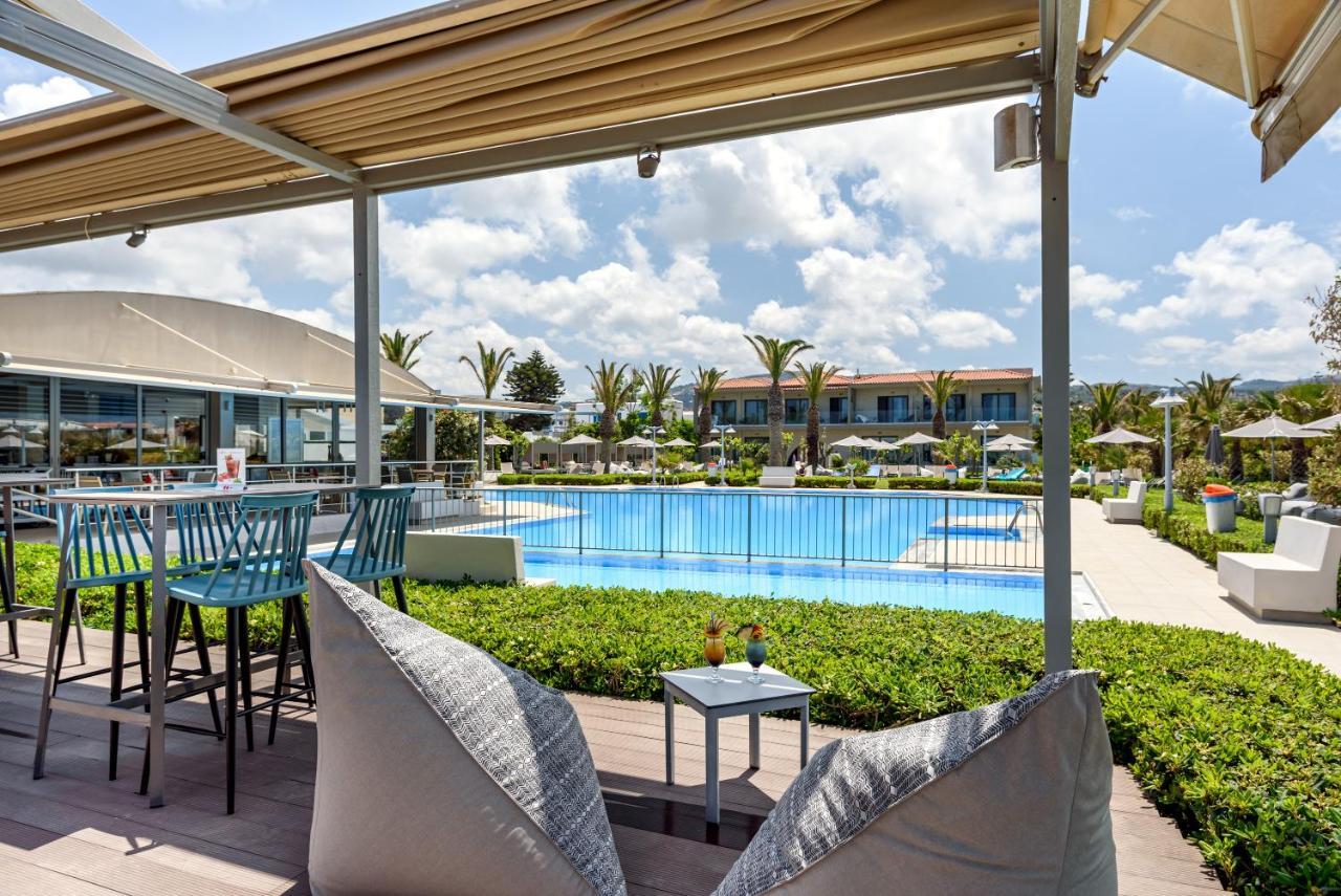 Marinos Beach Hotel Platanes  Exteriör bild