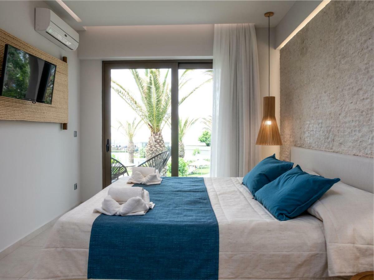 Marinos Beach Hotel Platanes  Exteriör bild
